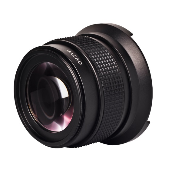 ZOMEI Super Wide Angle Fisheye Lens with Macro Lens 0.42x 