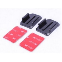 TMC Curved Surface Adhesive Sticky Mount 2 PCS for GoPro 