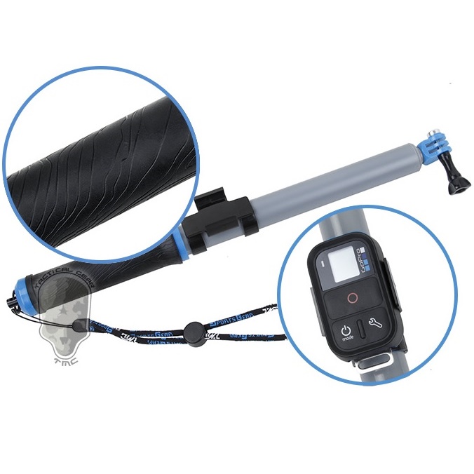 TMC Monopod Floating Extension Pole with Wireless Remote 