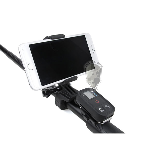 TMC Monopod with Smartphone Holder, GoPro Remote Holder 