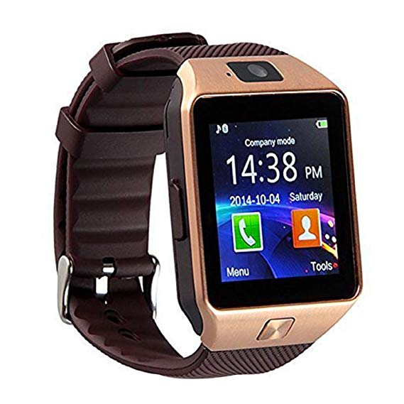 android rose gold smartwatch