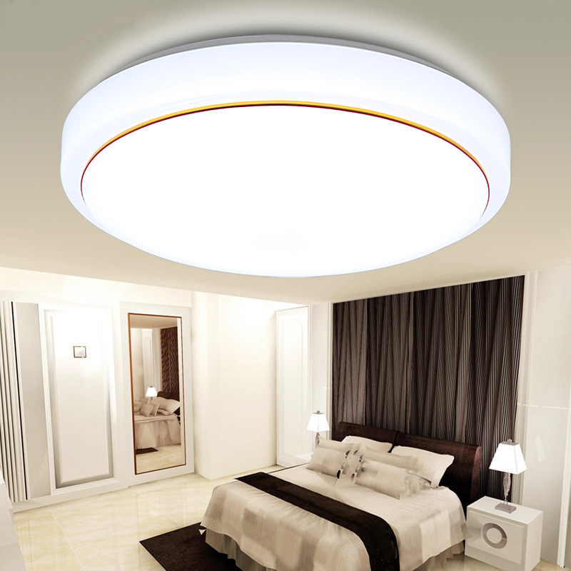 Lampu LED Plafon Modern 36W 40cm - White/Gold