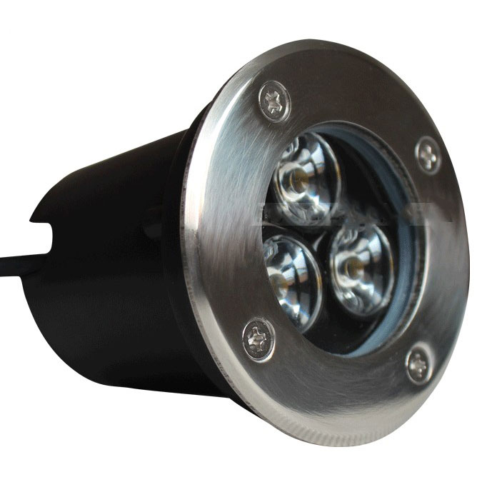 Lampu Tanam LED Outdoor Waterproof Aluminium Dim 80MM 