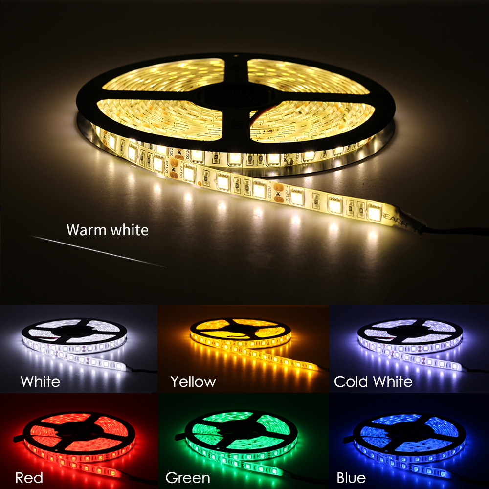 Led Strip SMD 5050 300 LED 5 Meter Warm White 