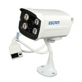 ESCAM Brick QD300 Waterproof Bullet IP Camera CCTV 1/4 Inch 1MP CMOS 720P - White - 3