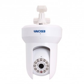 ESCAM Cat QF300 Wireless IP Camera CCTV for Android and iOS 1/4 Inch CMOS - White - 4