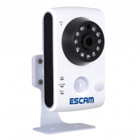 ESCAM Keeper QF502 Wireless IP Camera CCTV 1/4 Inch CMOS 720P - White - 3