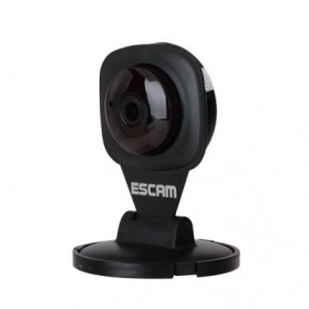 ESCAM Diamond QF506 Wireless IP Camera CCTV 1/4 Inch CMOS 720P - Black - 1