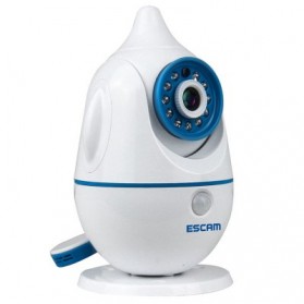 ESCAM Penguin QF521 WiFi Baby Monitoring Camera 1MP CMOS 720P - White - 3