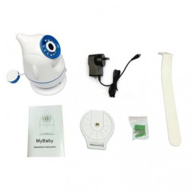 ESCAM Penguin QF521 WiFi Baby Monitoring Camera 1MP CMOS 720P - White - 7