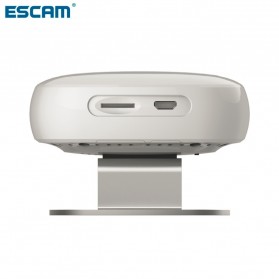 Escam Shell QN01 Wide Angle Lens Time Machine WiFi IP Camera CCTV 1/3 Inch 1080P - White - 5