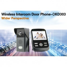 Wireless Intercom Video Door Phone - OKD303 - 7