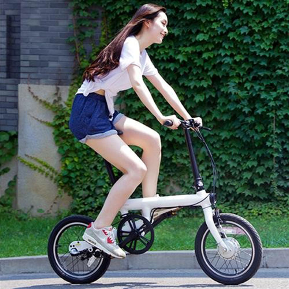  Xiaomi  QiCycle Sepeda  Elektrik Lipat  Smart Bicycle China 