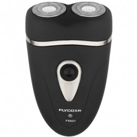 Flyco Speed-XL Dual Electric Shaver / Pisau Cukur Elektrik - FS821 - Black/Silver - 1