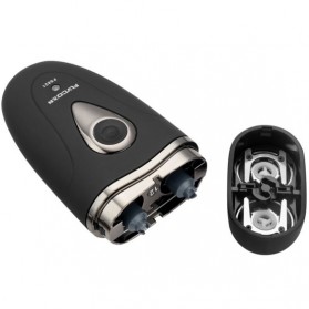 Flyco Speed-XL Dual Electric Shaver / Pisau Cukur Elektrik - FS821 - Black/Silver - 7