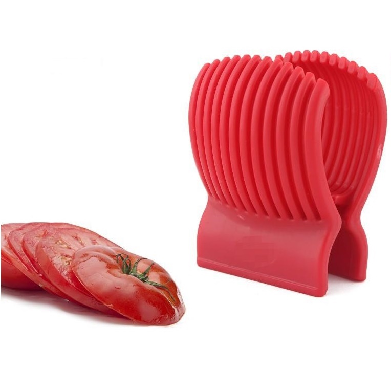 Jia Long Tomato Slicer with Knife / Pemotong Tomat - Red