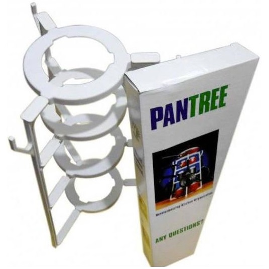 Pan Tree Rak Panci Dapur  White JakartaNotebook com