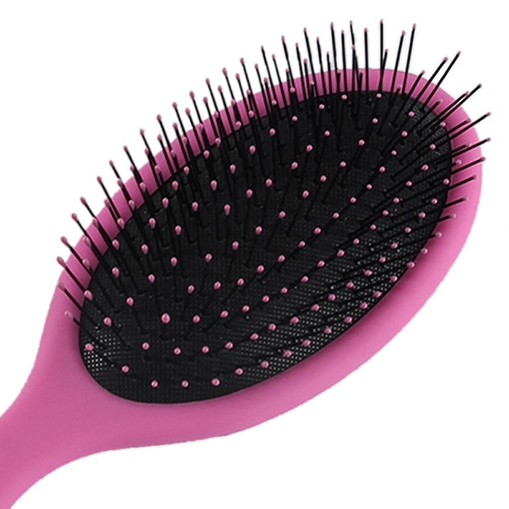 Magic Soft Massage Comb Anti Fracture / Sisir Pijat - Pink 