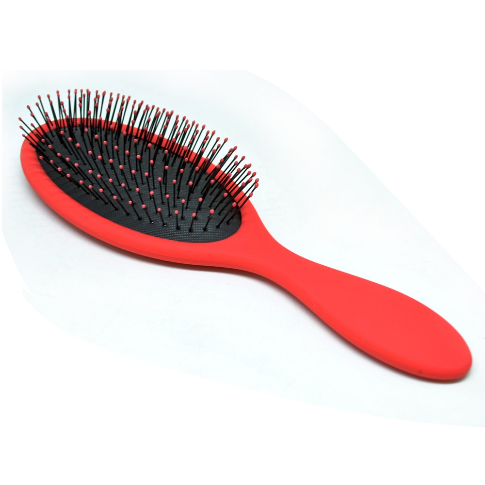 Magic Soft Massage Comb Anti Fracture / Sisir Pijat - Red 