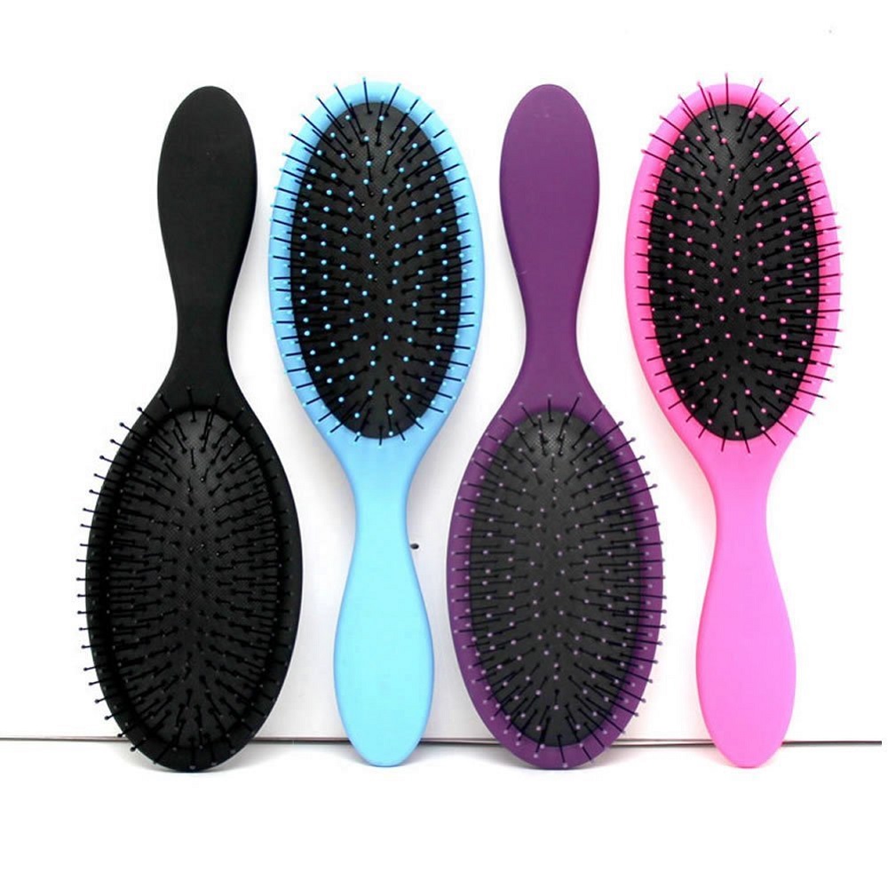 Magic Soft Massage Comb Anti Fracture / Sisir Pijat - Red 