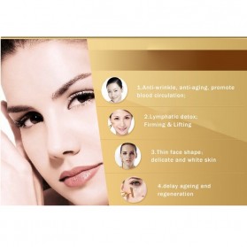 Gold Beauty Bar Beauty Artifact Face Lift Rod / Pijat Muka Elektrik - Golden - 4