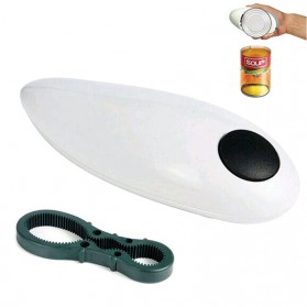 One Push Automatic Can Opener / Pembuka Kaleng Otomatis - White - 3