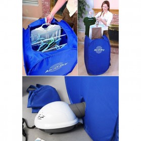 Air O-Dry Portable Electric Clothes Dryer - Blue - 2