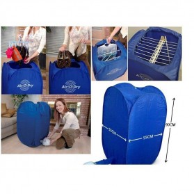 Air O-Dry Portable Electric Clothes Dryer - Blue - 4