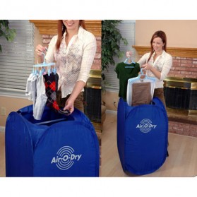 Air O-Dry Portable Electric Clothes Dryer - Blue - 8