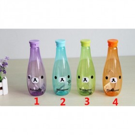 Botol Minum Rilakkuma Portabel Sport Unbreakable Bottle 400ml - Blue - 8