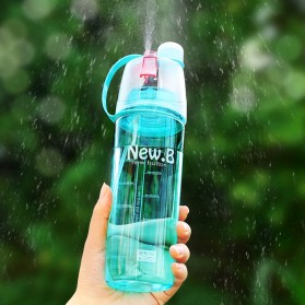 New B Botol Minum BPA Free dengan Sprayer 600ml - Green - 4