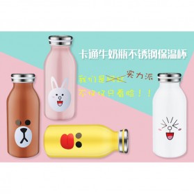  Botol  Minum Stainless Steel Anak Gambar  Kartun  350ml 