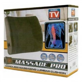 Massage Pro Car Cushion / Bantal Pijat Kursi Mobil - Gray 