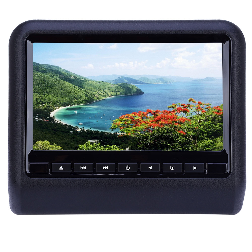 Layar Kursi  Mobil  DVD Player Function Black 