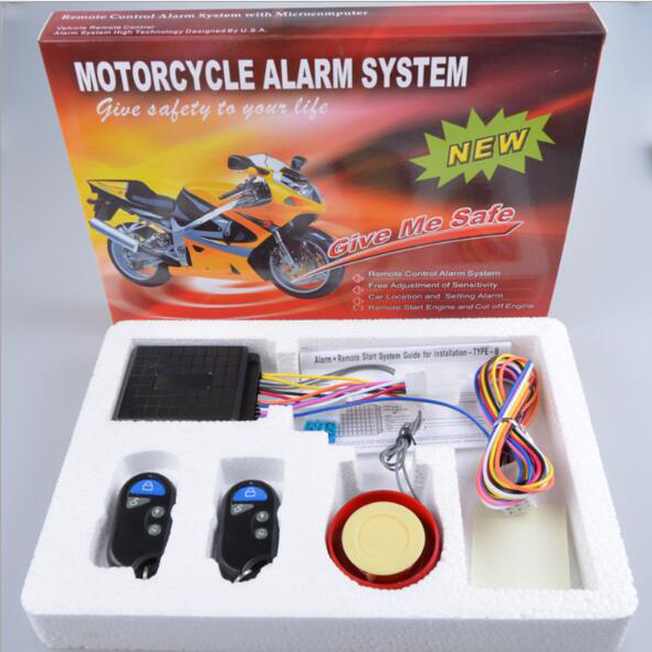 Motorcyklowy Alarm Remote Motor Anti Maling ...