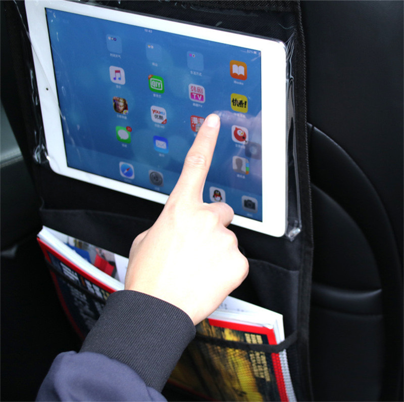 Gantungan Kursi  Mobil  Organizer Barang dengan  Slot iPad 