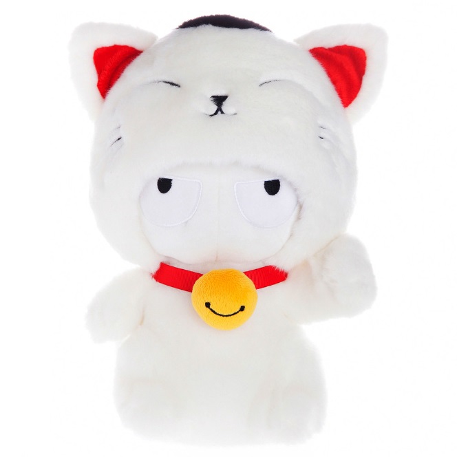 Plush Toy Boneka  Xiaomi  Mi Bunny Cat Version White Red 