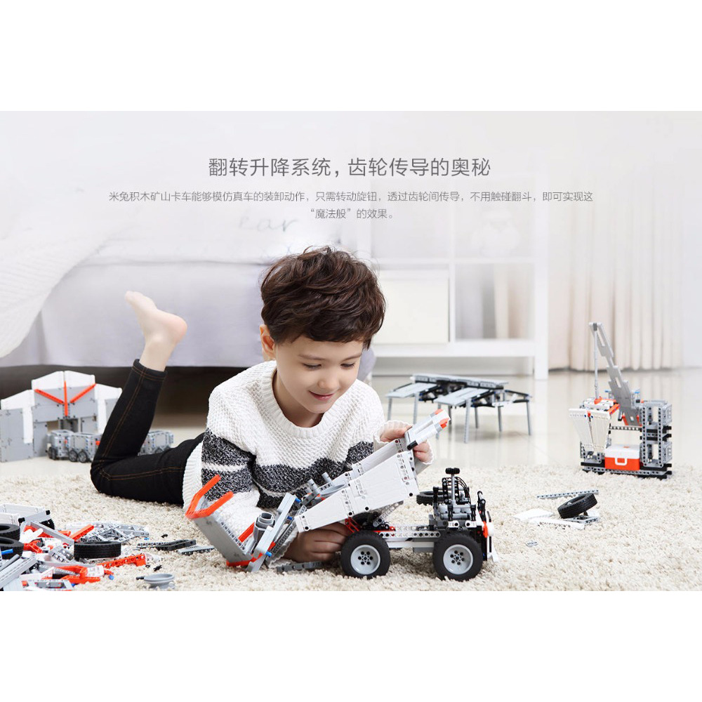 Xiaomi MITU DIY Building Block Mini Truck Mainan  Truk  