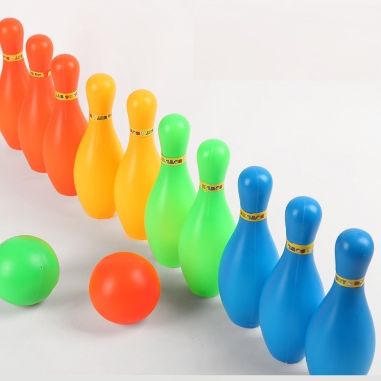 Children Plastic Bowling Toys 17 Cm Multi Color Jakartanotebook Com