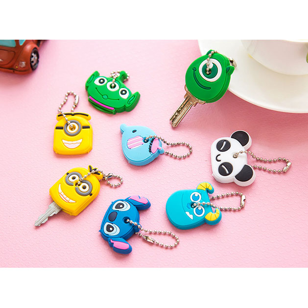 Creative Cute Panda  Key Chain Holder Gantungan  Kunci 