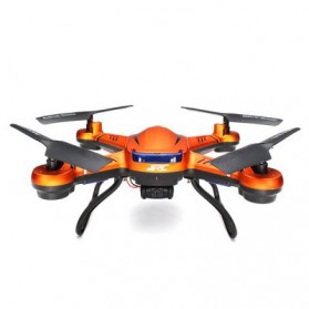 JJRC H12W Quadcopter Drone Wifi dengan Kamera 2MP 720P - Red - 3