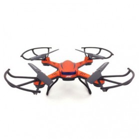 JJRC H12W Quadcopter Drone Wifi dengan Kamera 2MP 720P - Red - 4