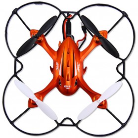 JJRC H6W Quadcopter Drone Wifi dengan Kamera 2MP 720P - Red - 4