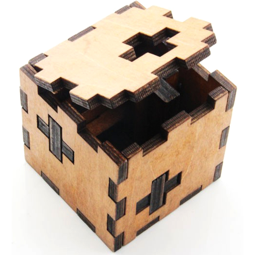 Wooden puzzle 3d cube как собрать