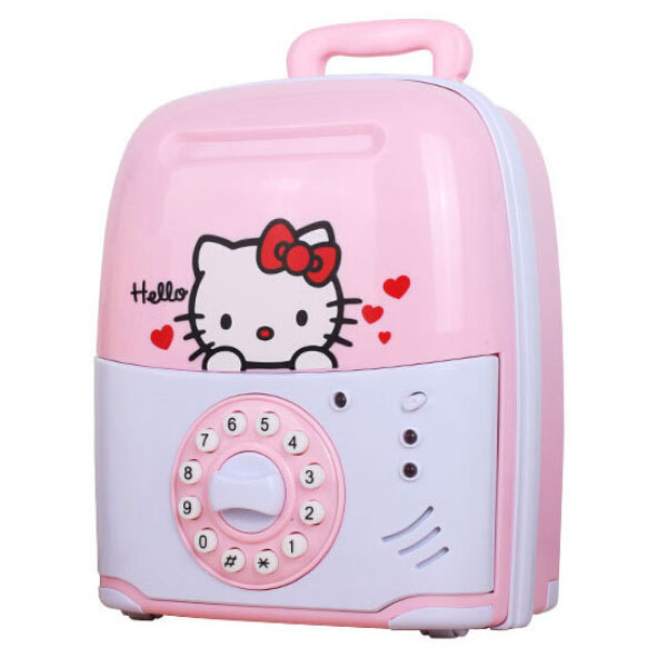  Celengan  Kartun  Lock Password Pink JakartaNotebook com