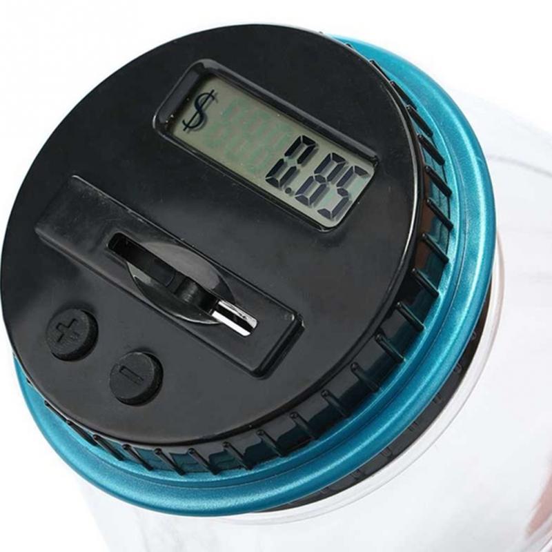 Celengan Digital Counter US Dollar Black Blue 