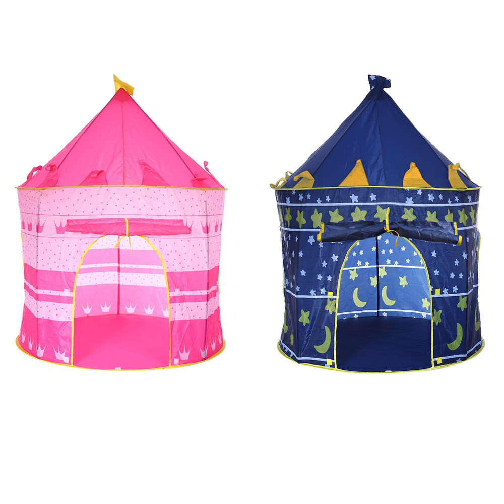 Tenda Bermain Anak Model Castle Kids Portable Tent - Sky