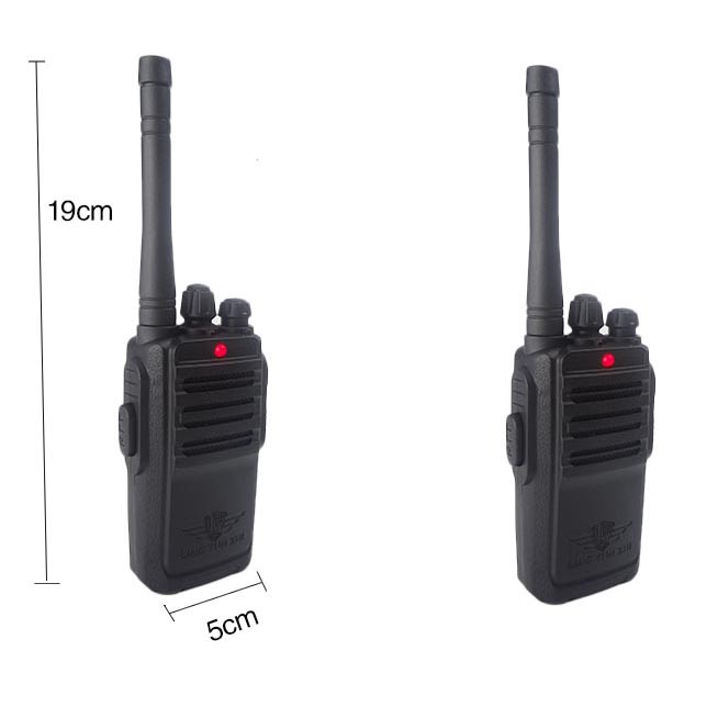 Mainan Mini Walkie Talkie Anak 1 Pasang - Black - JakartaNotebook.com