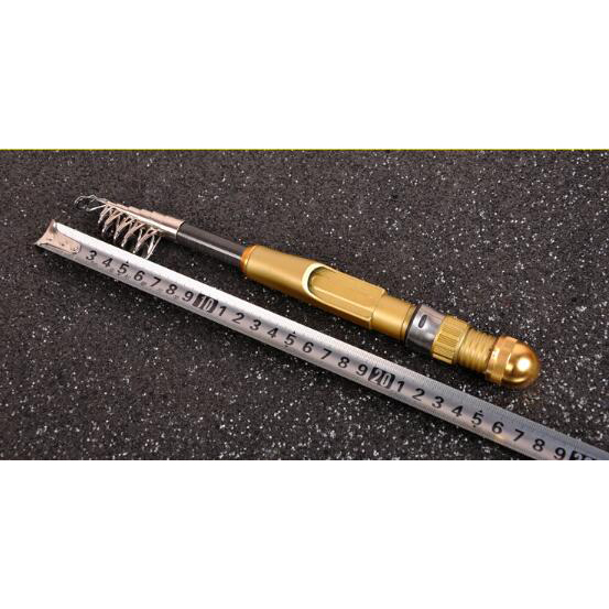 Balight Joran Pancing Mini Portable Fishing Rod 1 8 Meter F0045 Golden Jakartanotebook Com