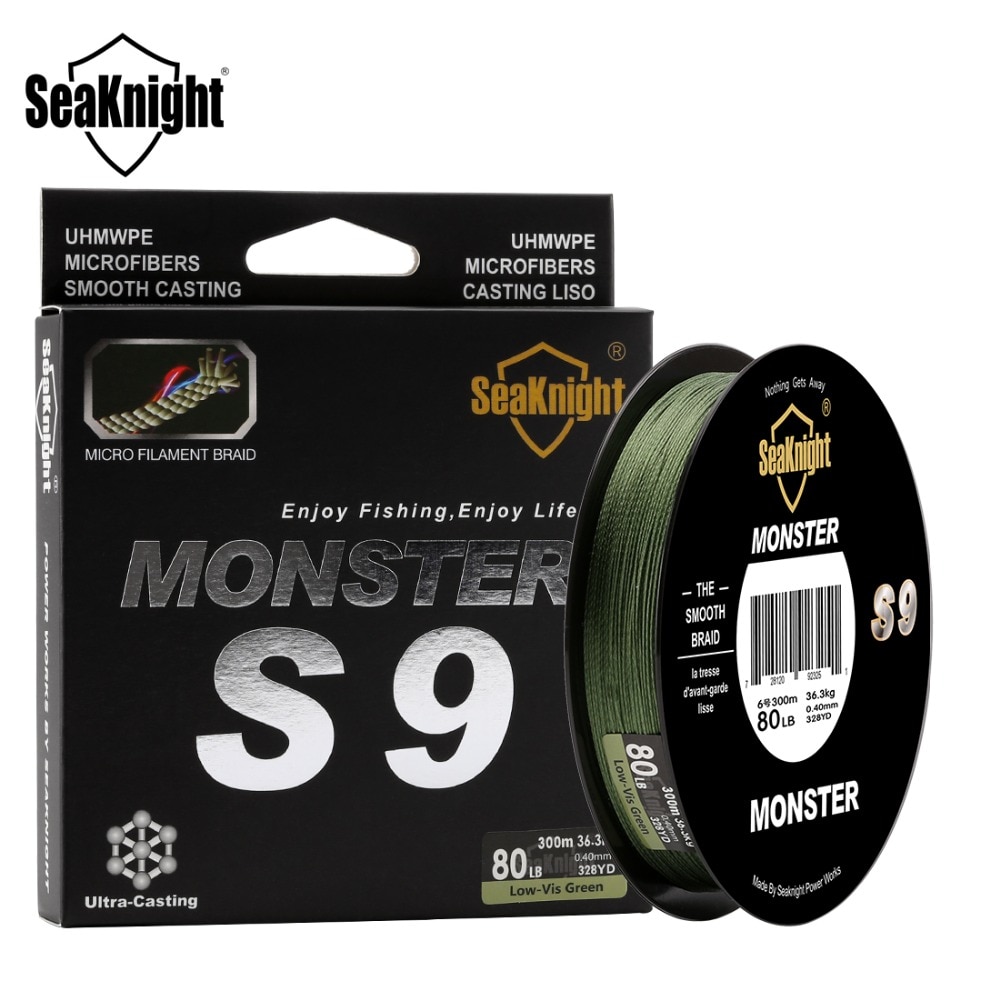 Seaknight Monster S9 Senar Tali  Pancing  9 Strands 0 23mm 